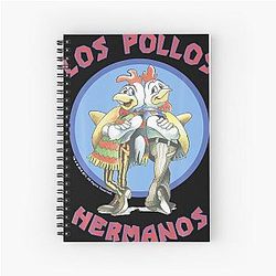 Los Pollos Hermanos Spiral Notebook
