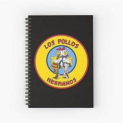 BEST SELLER Los Pollos Hermanos Merchandise Spiral Notebook