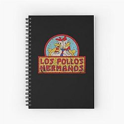 Los Pollos Hermanos Retro Style Chicken Spiral Notebook