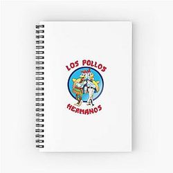Los Pollos Hermanos Logo Spiral Notebook