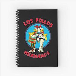 Los Pollos Hermanos Spiral Notebook