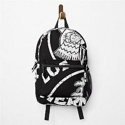 Los Pollos Hermanos Black Distressed Backpack