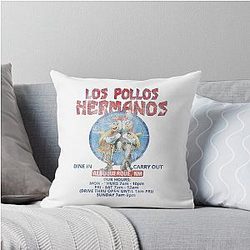 Los Pollos Hermanos Albuquerque Retro Ad TV Pillow
