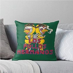 Los Pollos Hermanos Throw Pillow
