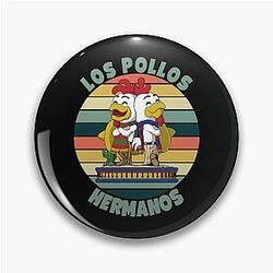 Los Pollos Hermanos Retro Pin