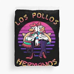 Los Pollos Hermanos retrowave Duvet Cover