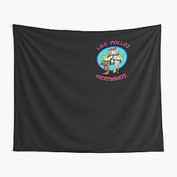 Breaking Bad Los Pollos Hermanos Portrait Logo Tapestry