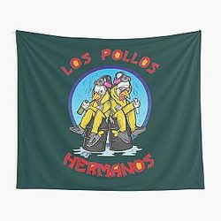 Los Pollos Hermanos Breaking Bad Chicken Halloween Christmas Tapestry