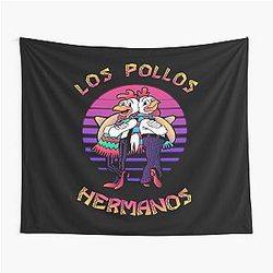 Los Pollos Hermanos Retrowave Tapestry