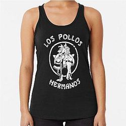 Los Pollos Hermanos Breaking Bad Walter White Racerback Tank Top