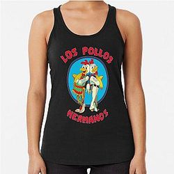 Los Pollos Hermanos Racerback Tank Top