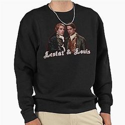INTERVIEW WITH VAMPIRE Lestat de Lioncourt Louis de Pointe du Lac Pullover Sweatshirt