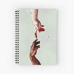The Creation of Louis de Pointe du Lac Spiral Notebook