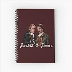 INTERVIEW WITH A VAMPIRE Lestat de Lioncourt & Louis de Pointe du Lac Spiral Notebook