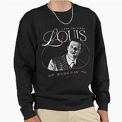 Louis De Point Du Lac I Own The Night Vintage Pullover Sweatshirt for Men