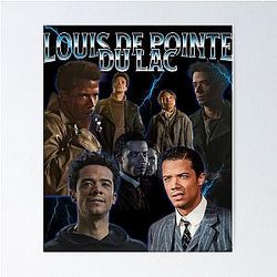 Vampire Louis de Pointe du Lac Retro Poster