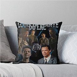 Vampire Louis de Pointe du Lac Retro Throw Pillow