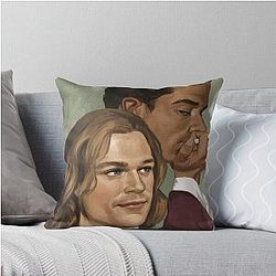 Louis de Pointe du Lac and Lestat de Lioncourt Throw Pillow
