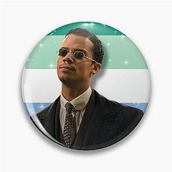 Louis de Pointe du Lac Gay Flag Pin