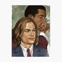 Louis de Pointe du Lac and Lestat de Lioncourt Photographic Print