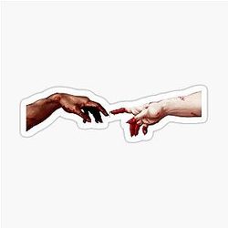 the creation of Louis Du Lac Sticker