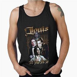 Louis de Pointe du Lac Oil Painting Style Art Tank Top