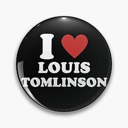 I Love Louis Tomlinson T-Shirt Pin