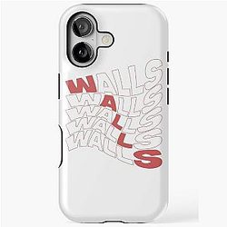 Louis Tomlinson iPhone Case- Tough - Red Striped - Walls