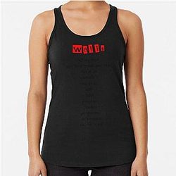 Walls Album Louis Tomlinson Racerback Tank