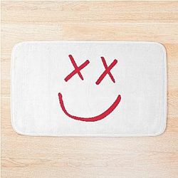 red Louis Tomlinson logo Bath Mat
