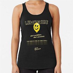 Lemonade Louis Tomlinson Racerback Tank Top