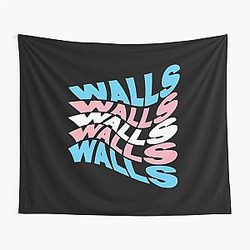 Louis Tomlinson Walls Logo Flag Tapestry