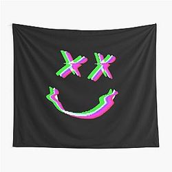 Smiley Face Louis Tomlinson Tapestry