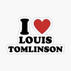 I love Louis Tomlinson T-Shirt Sticker