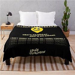 Lemonade Louis Tomlinson Throw Blanket