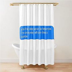 Angels Fly - Louis Tomlinson Shower Curtain