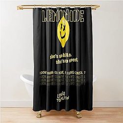 Lemonade and Louis Tomlinson Shower Curtain
