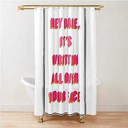Hey, It's Louis Tomlinson Shower Curtain