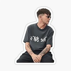 Louis Tomlinson Minimalist Illustration Sticker