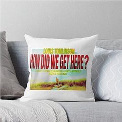 Louis Tomlinson North America Tour 2026 Throw Pillow