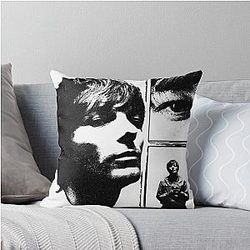 Louis Tomlinson Features Close Up Throw Pillow