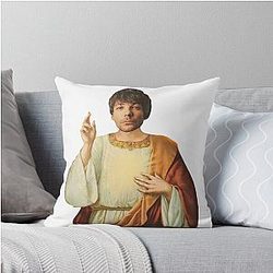 Holy Louis Tomlinson Throw Pillow