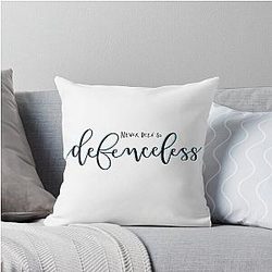 Louis Tomlinson Defenceless Throw Pillow