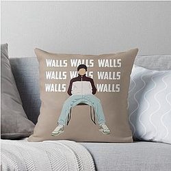 Louis Tomlinson Walls Throw Pillow
