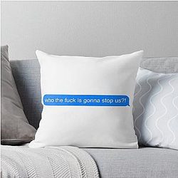 Who is gonna stop us! - Louis Tomlinson Throw Pillow