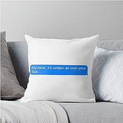 Written All Over Your Face - Louis Tomlinson Throw Pillow