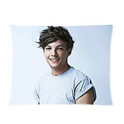 Best Popular One Direction Louis Tomlinson Custom Pillow Case Cover 20X26