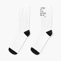 But These High Walls Came Up Short Now I Stand Taller Than Them All Socks