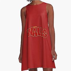 Louis Tomlinson Walls Bratz Font A-Line Dress