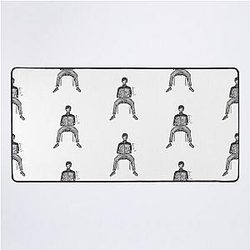 Louis Tomlinson Graphite Desk Mat